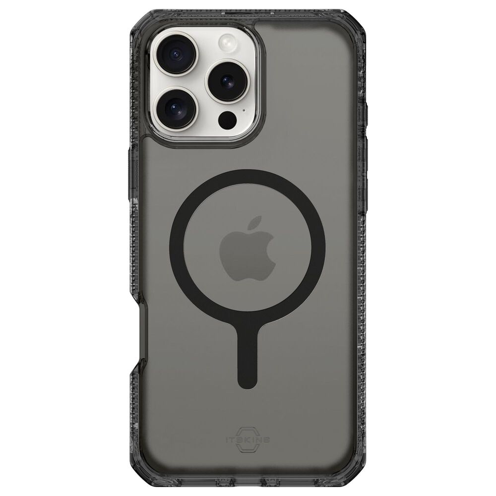 ITSkins Hybrid R Vapor MagSafe Case for Apple iPhone 16 Pro Max in Smoke, , large