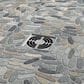 Emser Venetian Pebbles Multicolor M18VENEMC1212MFP11 12" x 12" Natural Stone Mosaic Sheet, , large