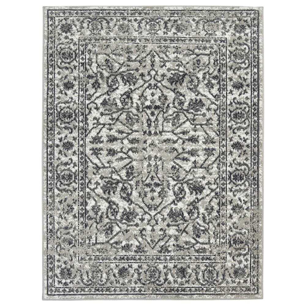 Amer Rugs Alpine 1"10" x 2"11" Dark Gray Area Rug, , large