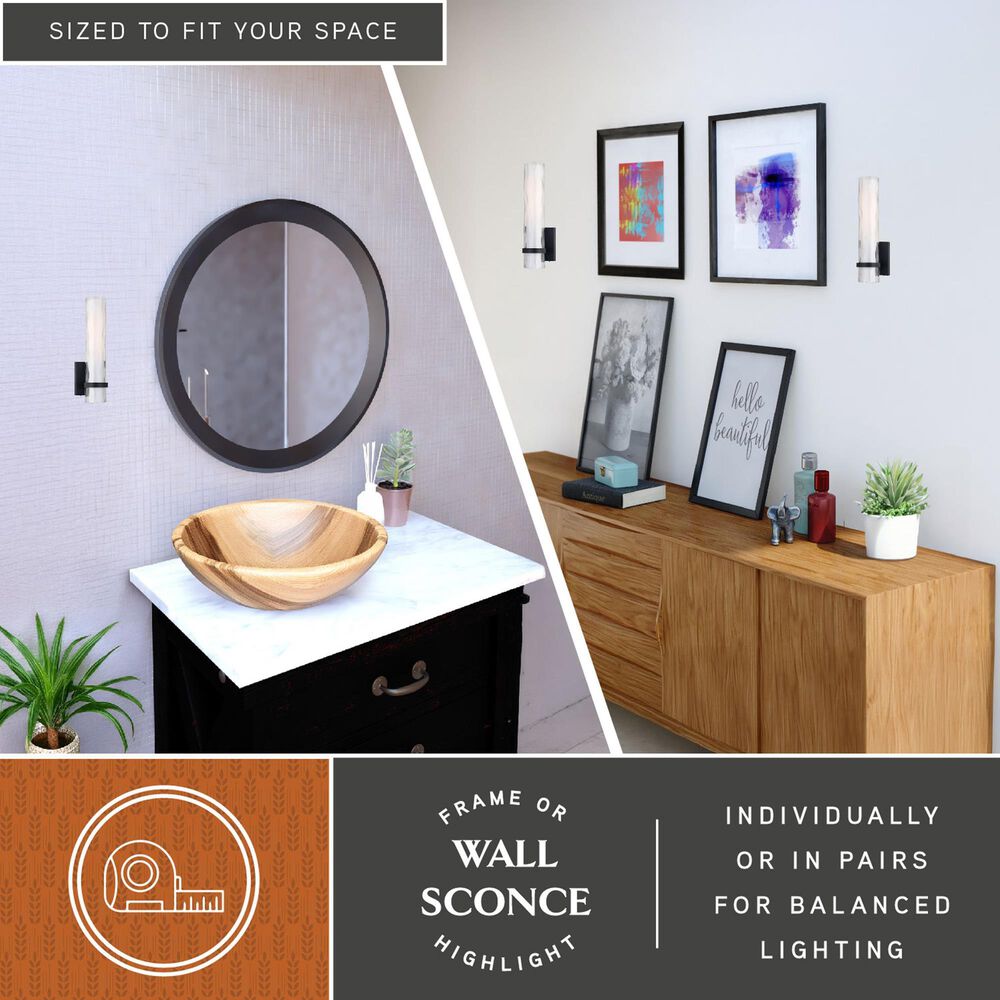 Vaxcel Vilo 1-Light Bathroom Vanity in Oil Rubbed Bronze, , large