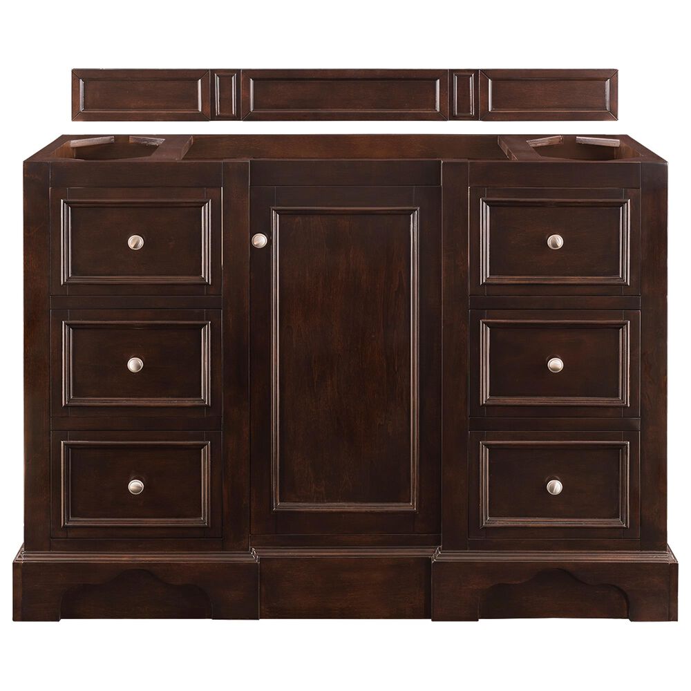 James Martin De Soto 48" Single Bathroom Vanity Cabinet in Burnished Mahogany, , large
