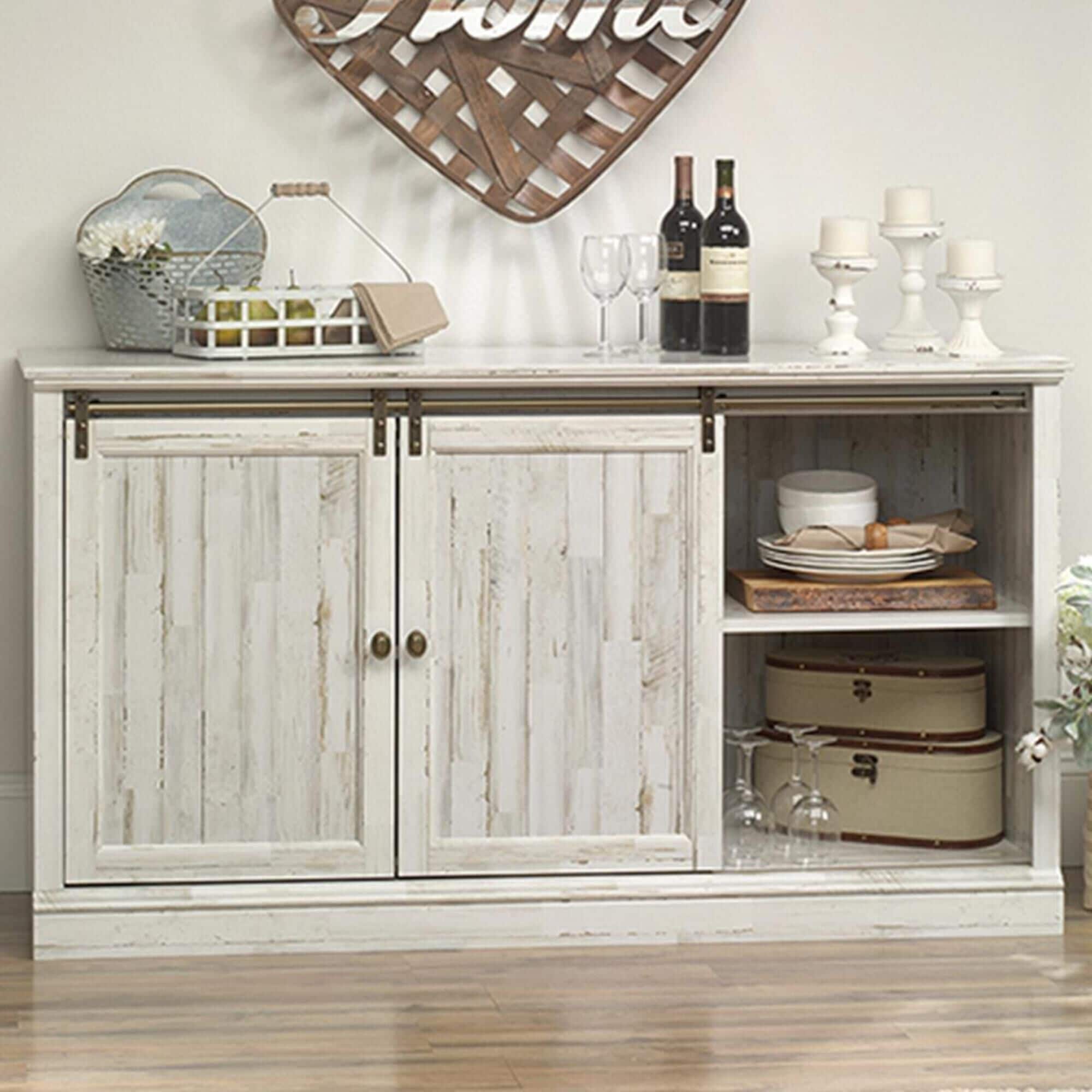 Sauder barrister lane entertainment credenza sale
