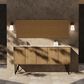 Lexora Home Lancy 72" Double Bathroom Vanity in Rustic Acacia with 2 cm White Quartz Top and Rectangular Sinks, , large