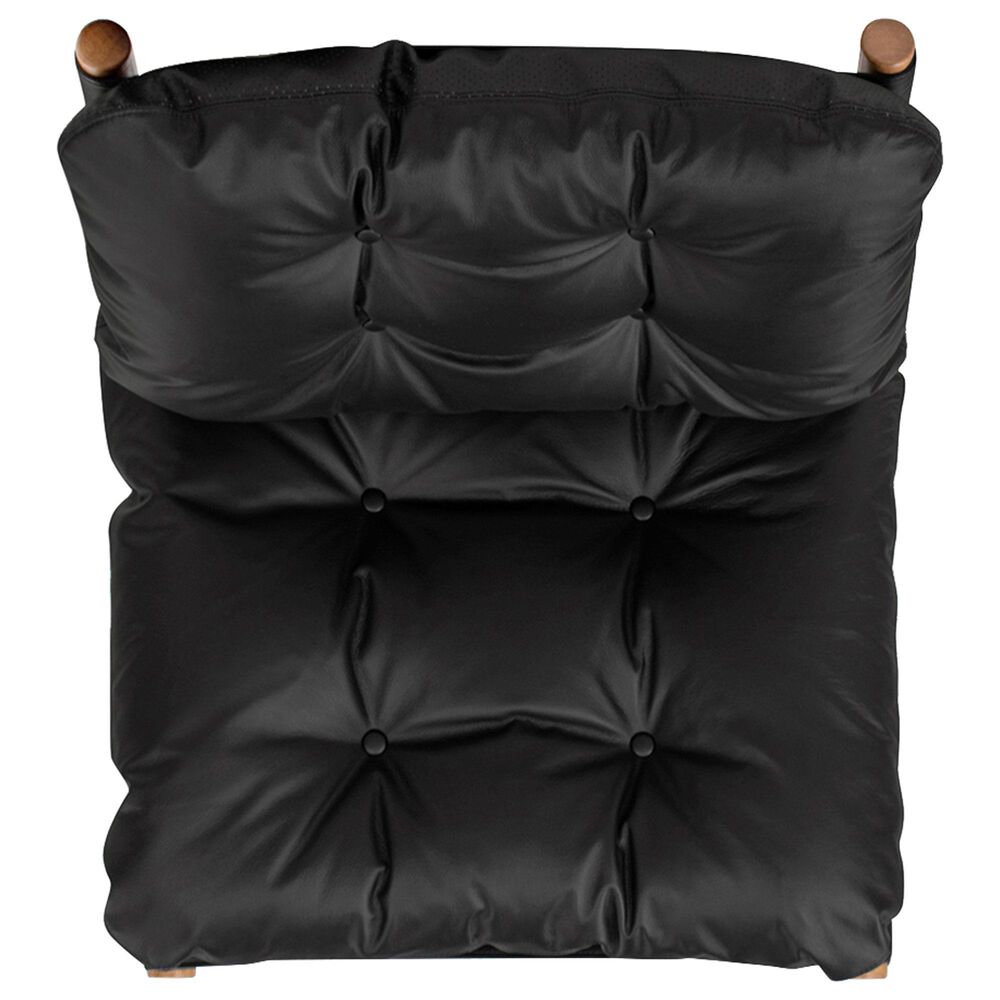 Jennifer Taylor Home Oxford Accent Chair in Noir Black, , large