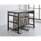 Crystal City Carson Counter Island in Gray and Black, , large
