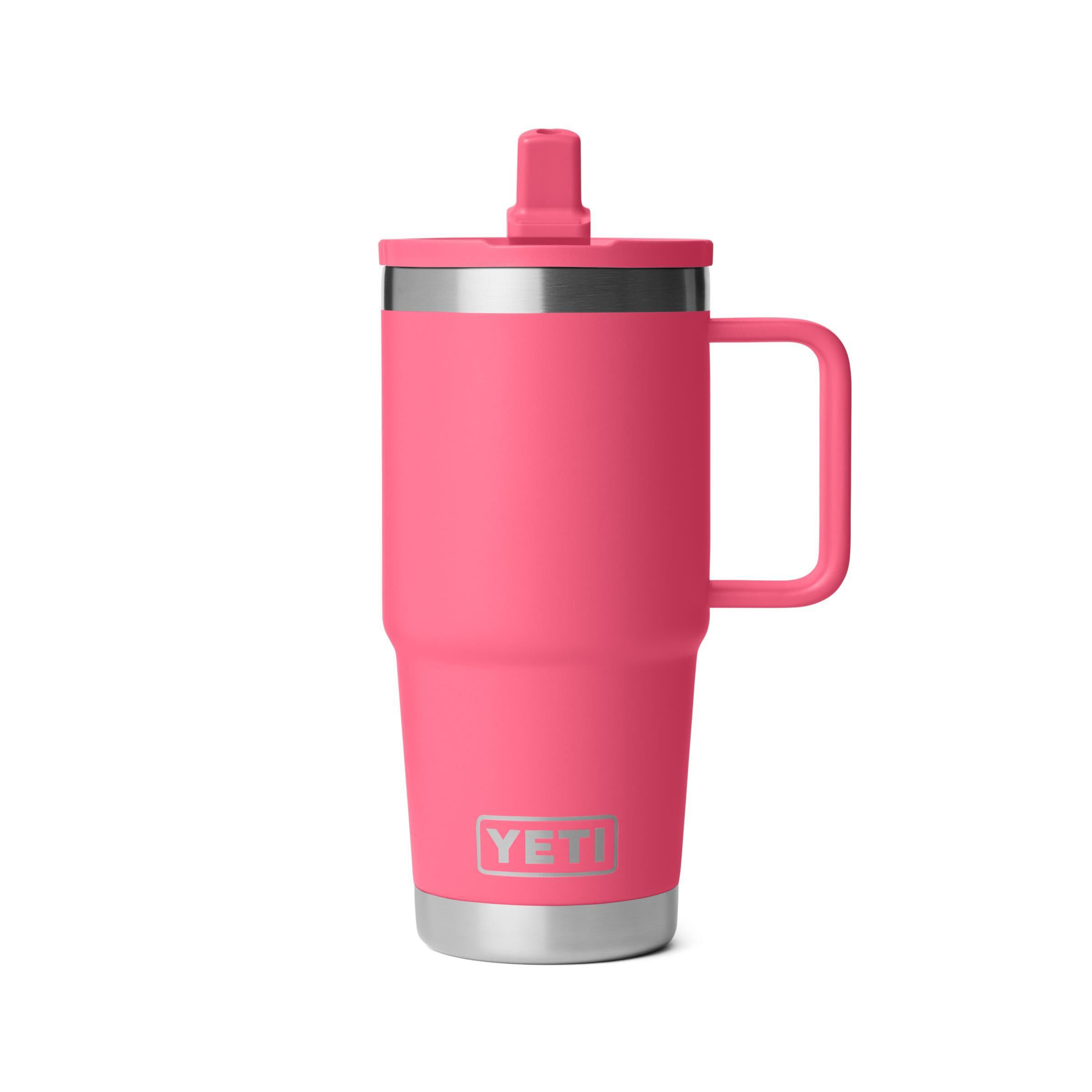 YETI Rambler 20 Oz Travel Straw Mug with Color-Matched Straw Lid