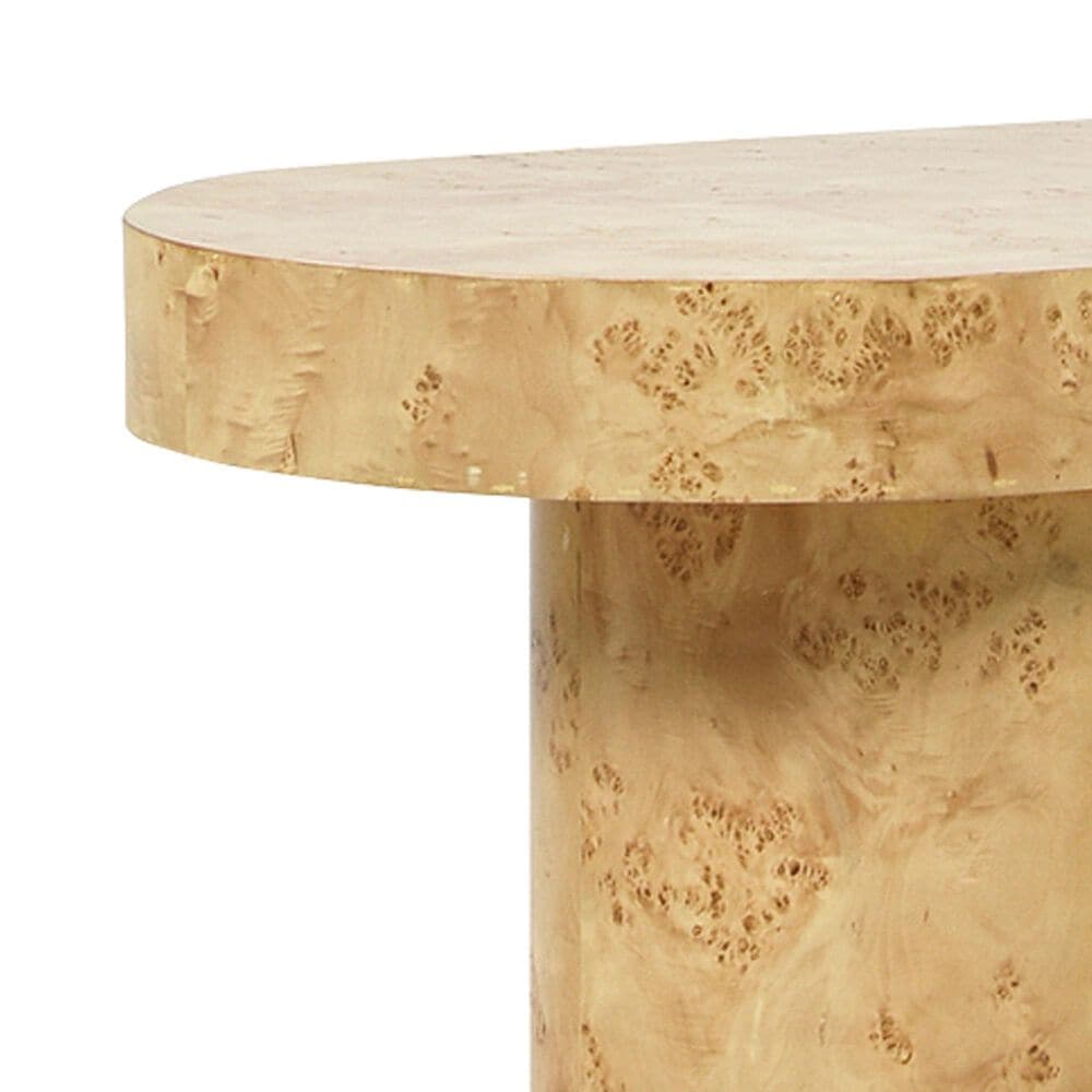 Jennifer Taylor Home Jesse Computer Desk in Warm Natural Brown, , large