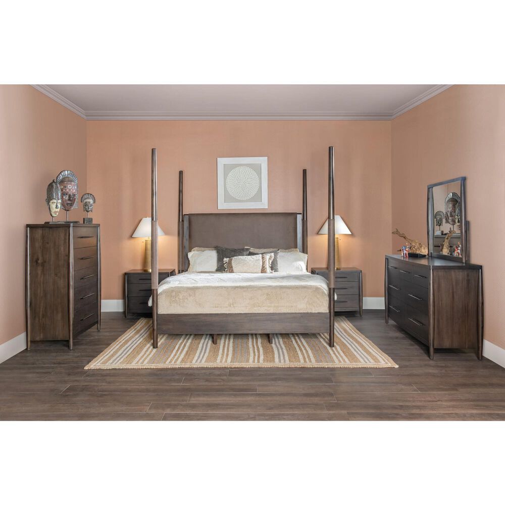 Urban Home Koko 7-Drawer Dresser with Mirror in Minx, , large