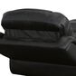 Flexsteel Crew 2-Piece Leather Power Reclining Living Room Set in Raven, , large