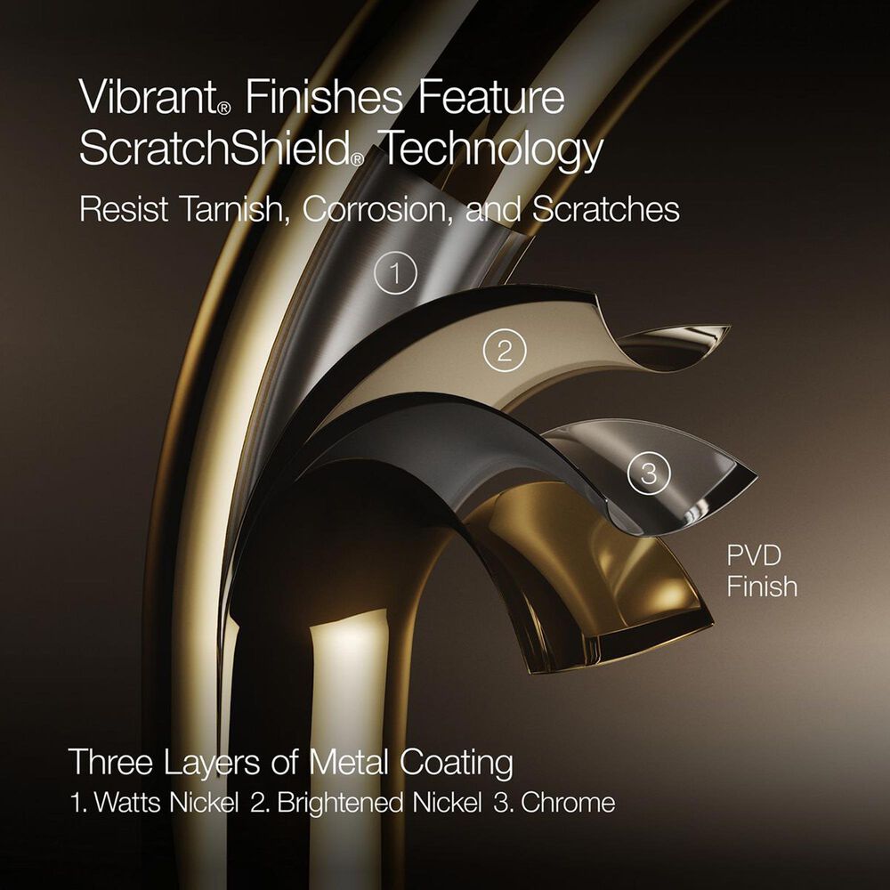 Kohler Bellera Widespread Bathroom Sink Faucet in Polished Chrome, , large