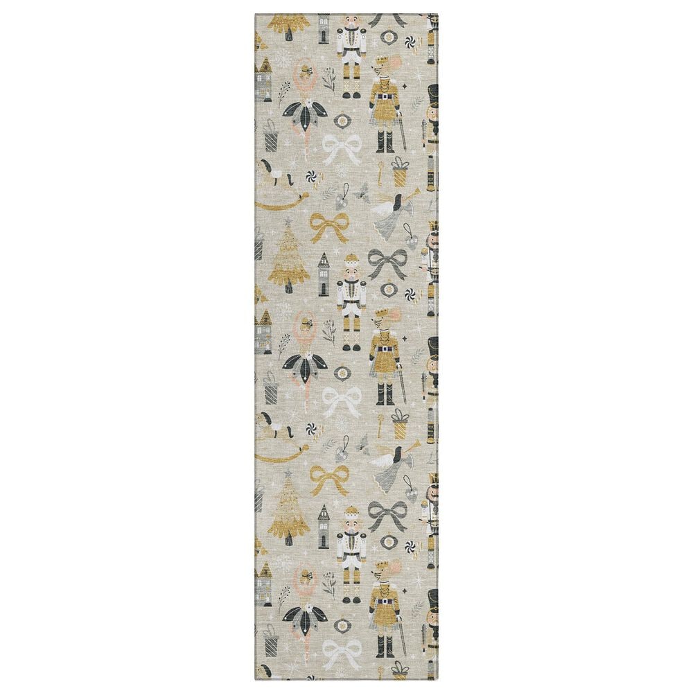Dalyn Rug Company Wonderland WN35 Beige 2&#39;3&quot; x 7&#39;6&quot; Runner, , large