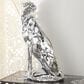 Maple and Jade Leopard Decorative Sculpture in Polished Silver, , large