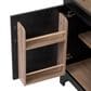 HOMLUX HOMLUX 71" Tall Arched Kitchen Pantry Cabinet with Door Shelves, Farmhouse Kitchen Storage Cabinet with Open & Adjustable Shelves, Hidden Drawer & Glass Door, Cupboard for Kitchen, Dining Room, Black, , large
