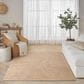 Nourison Pure Angles Camel 5"3" x 7"3" Area Rug, , large