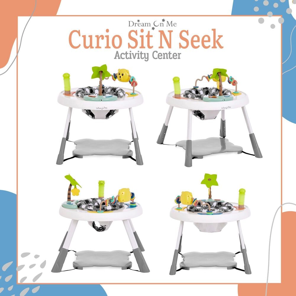 Evolur Sit N Seek Activity Center in Gray, , large