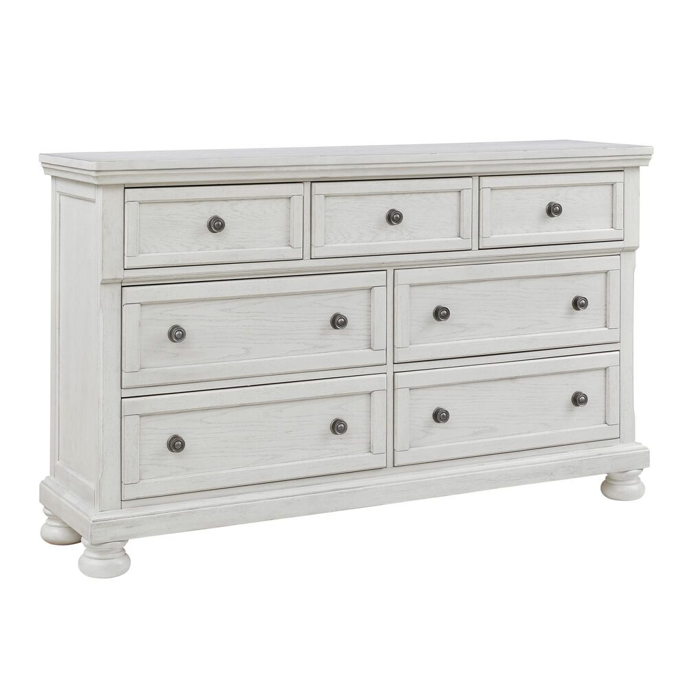 Signature Design by Ashley Robbinsdale 7 Drawer Dresser in Antique White, , large