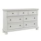 Signature Design by Ashley Robbinsdale 7 Drawer Dresser in Antique White, , large