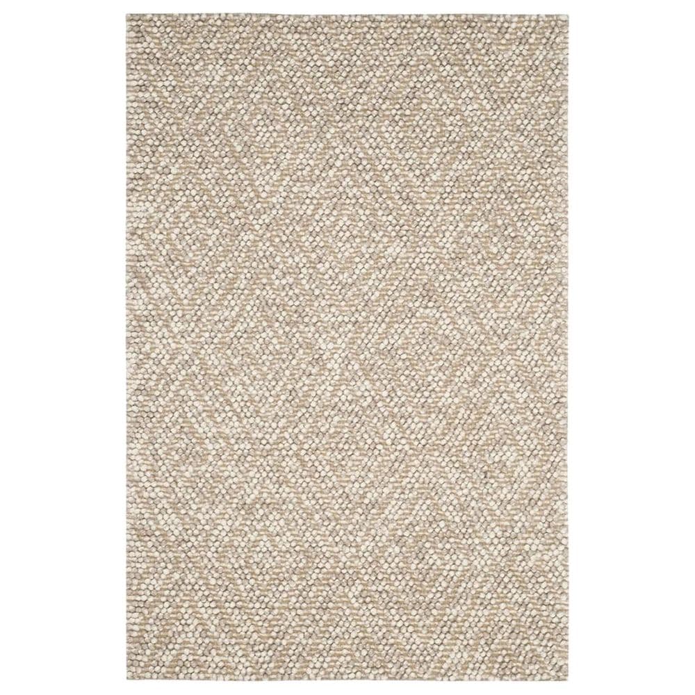 Safavieh Natura NAT623B 4" x 6" Beige Area Rug, , large