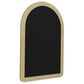 James Martin Rohe 24" Arched Mirror in Champagne Brass, , large