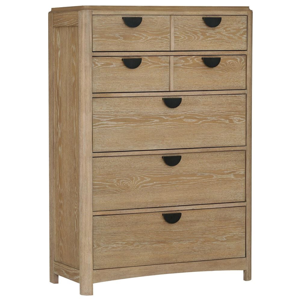 Simeon Collection Escape 5-Drawer Chest in Natural Patina and Sandstone, , large