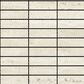 Emser Jargon Ivory 1" x 4" Stacked on 12" x 12" Honed Porcelain Mosaic Sheet, , large