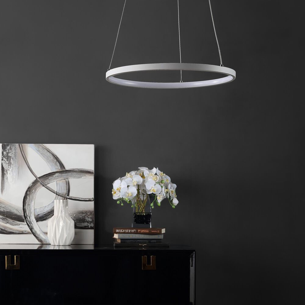 Safavieh Bremi LED Pendant in White, , large