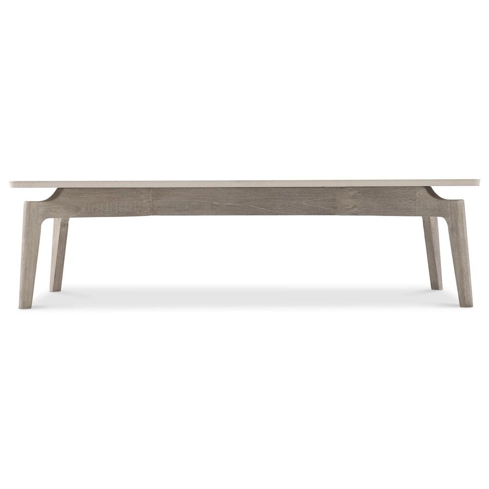 Bernhardt Aurora Patio Cocktail Table in Warm Shale and Sea Oat, , large