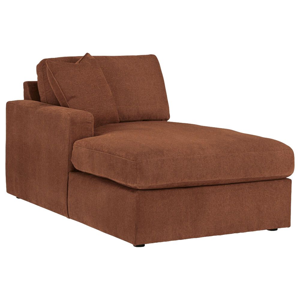 Ashley Modmax 4-Piece Sectional with Double Chaise in Spice, , large