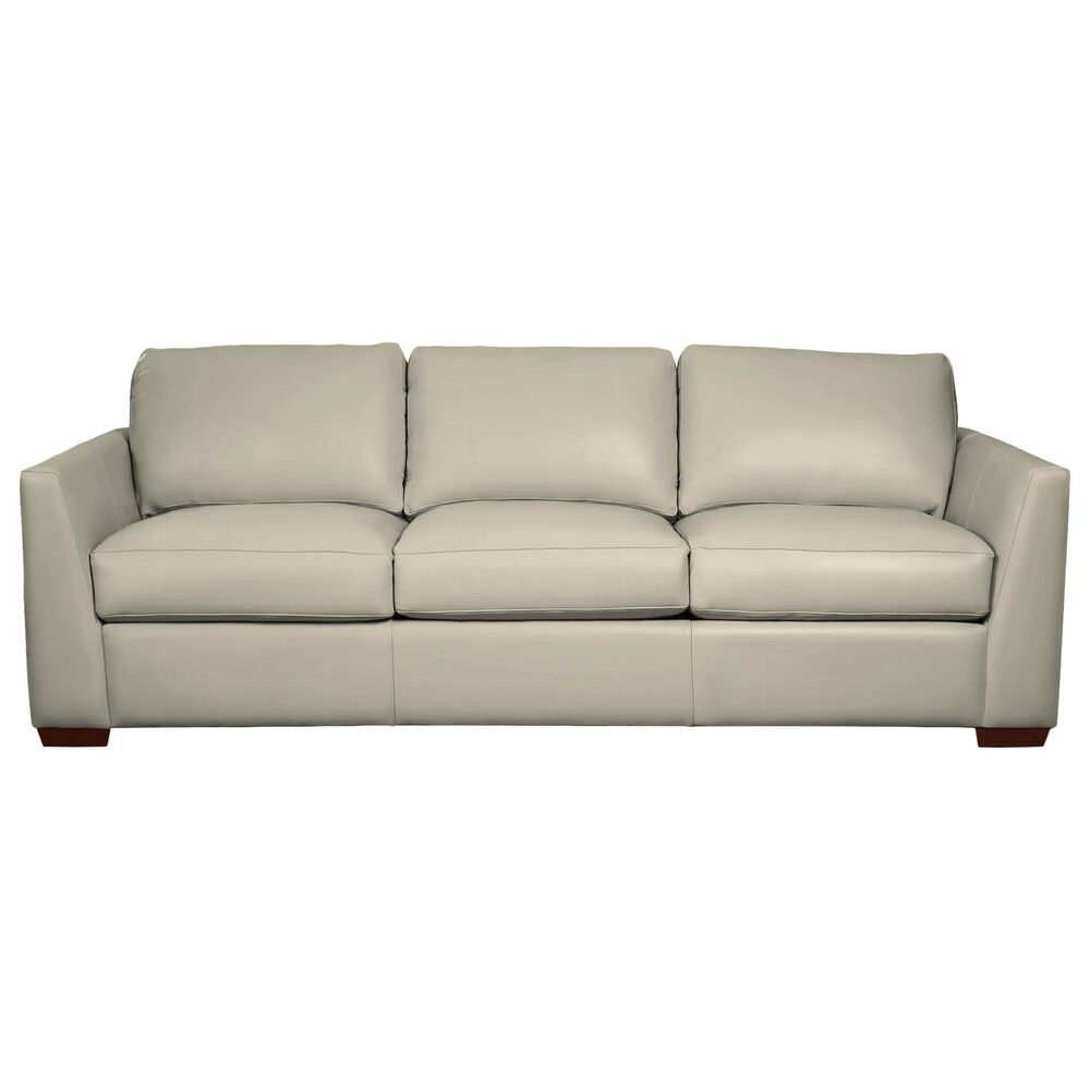 Hickorycraft Leather 95" Sofa in Heroes, , large