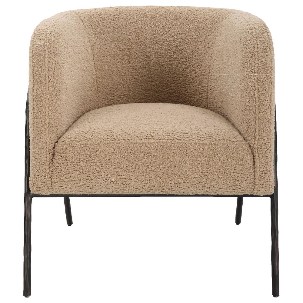 Uttermost Jacobsen Barrel Chair in Latte, , large