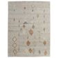 Feizy Kasbah 5"6" x 8"6" Beige and Multicolor Area Rug, , large