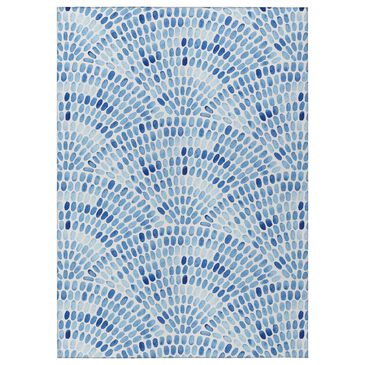 Dalyn Rug Company Seabreeze Geometric 2"3" x 7"6" Indigo Runner, , large