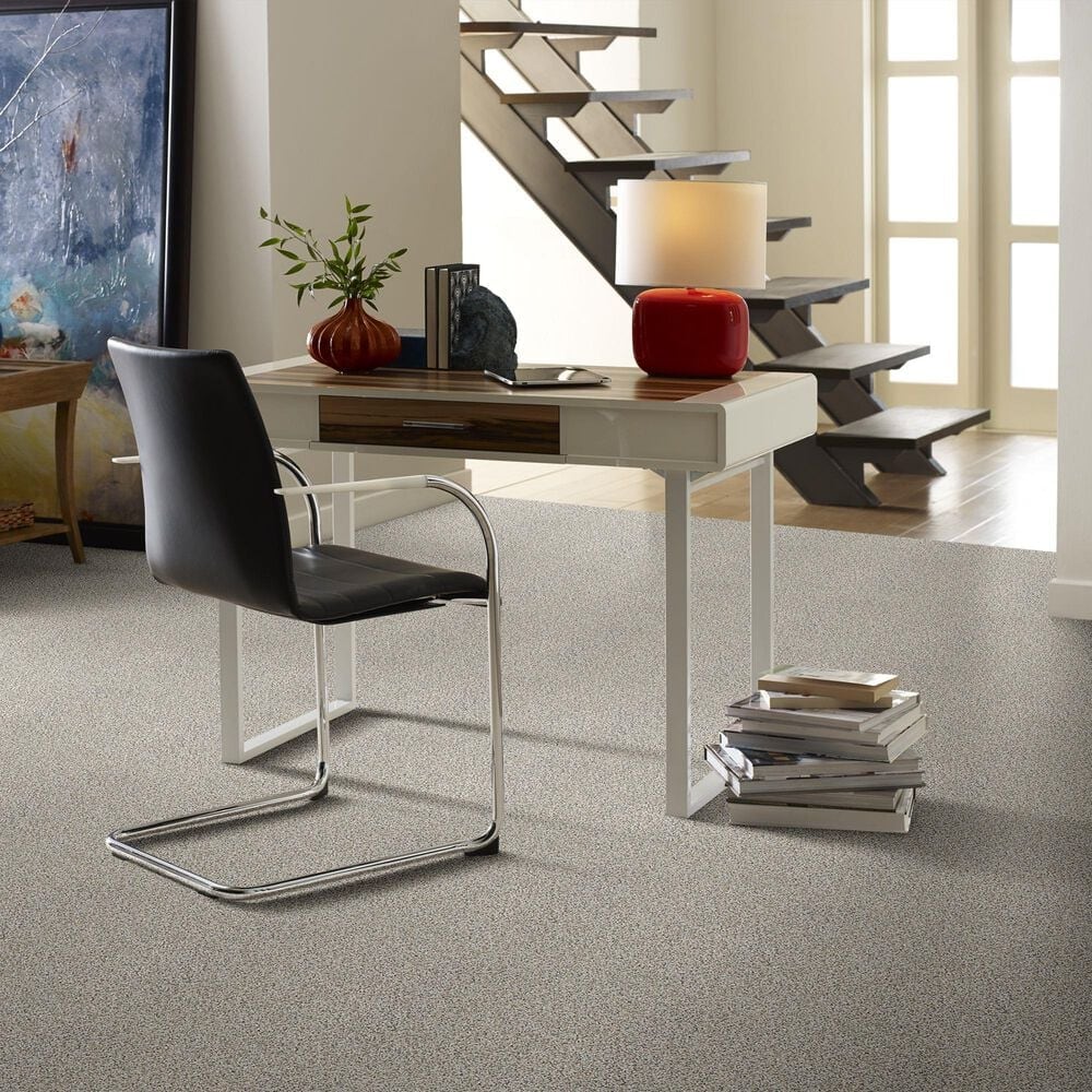 Shaw Foundations Elemental Mix I Carpet in Silver Lining, , large