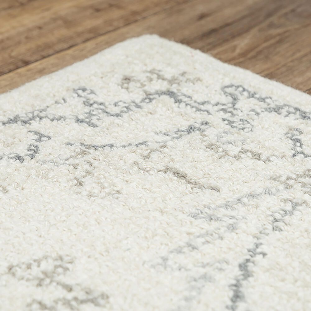 RIZZY Harmony Oriental 5&#39; x 7&#39;6&quot; Ivory Area Rug, , large