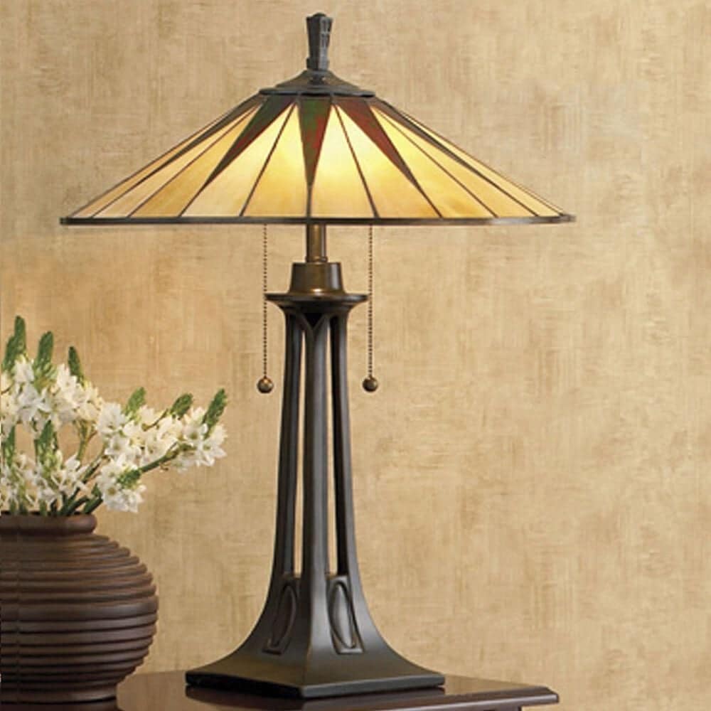 Quoizel Gotham Table Lamp in Vintage Bronze, , large