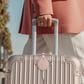 Satechi Vegan-Leather FindAll Luggage Tag in Desert Rose, , large
