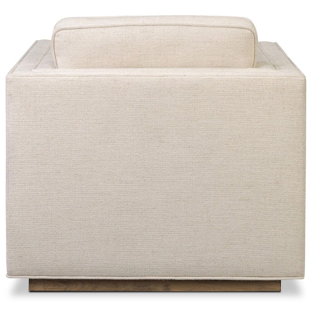 Four Hands Kiera Swivel Chair in Thames Cream, , large