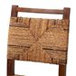 Baxton Studio Cordoba Side Chair in Natural Seagrass and Teak (Set of 2), , large