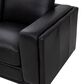 Italiano Furniture Luca Stationary Sofa in Black, , large