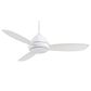 Minka-Aire Concept I 52" Ceiling Fan with LED Light in White, , large