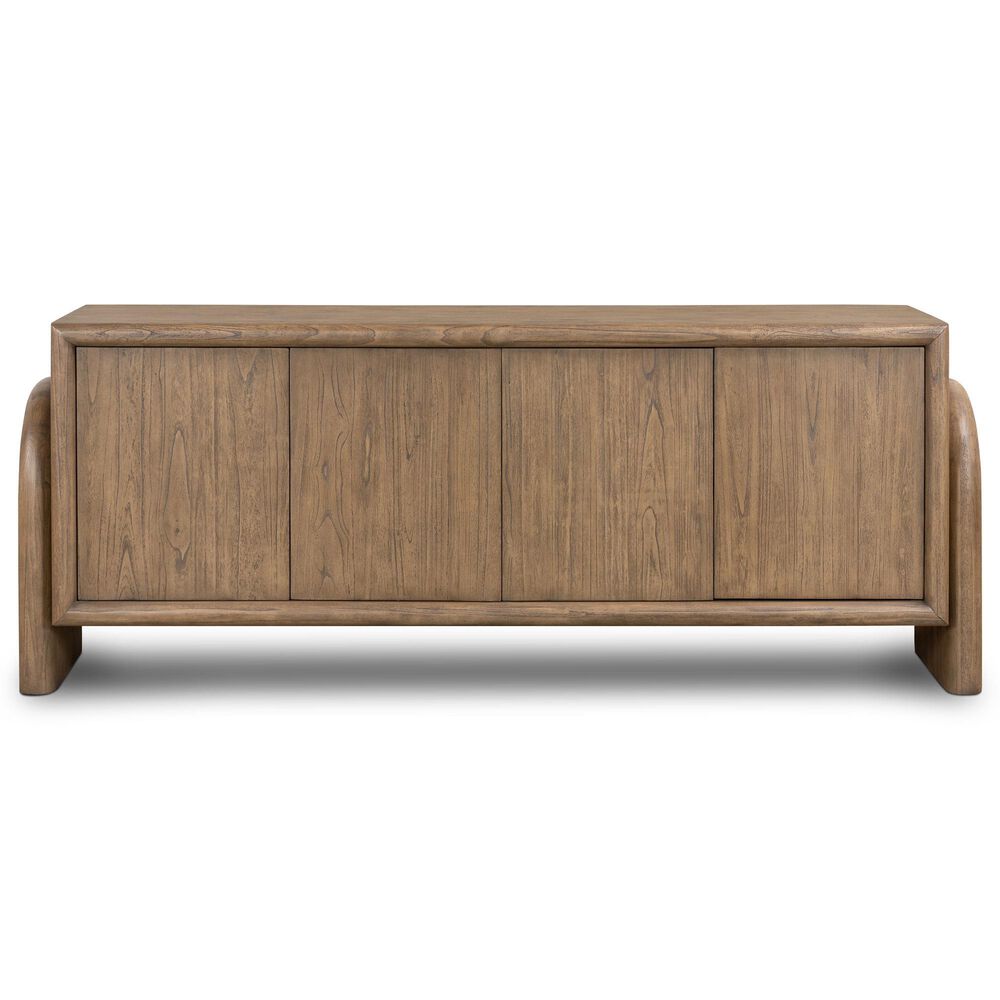Four Hands Thompson Sorrento 4Door Sideboard in Aged Drift Mindi
