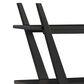 Bassett Mirror Company Stratton 4-Shelf Etagere in Black, , large