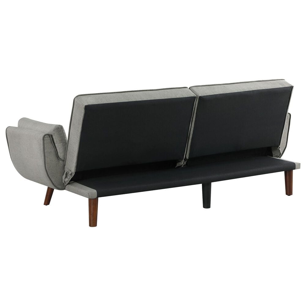 Pacific Landing Caufield Stationary Convertible Sofa Bed in Grey, , large