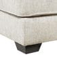 Ashley Rawcliffe Oversized Accent Ottoman in Parchment, , large
