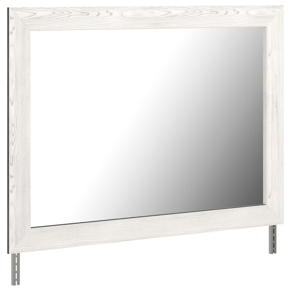 Ashley Gerridan 4 Piece Full Bedroom Set in White and Gray, , large