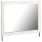 Ashley Gerridan 4 Piece Full Bedroom Set in White and Gray, , large