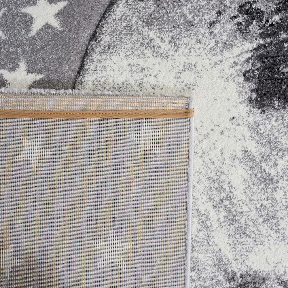 Safavieh Carousel 3&#39;3&quot; x 5&#39;3&quot; Light Grey and White Kids  Area Rug, , large