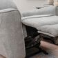 Linon Home Decor Colton Power Recliner in Grey, , large
