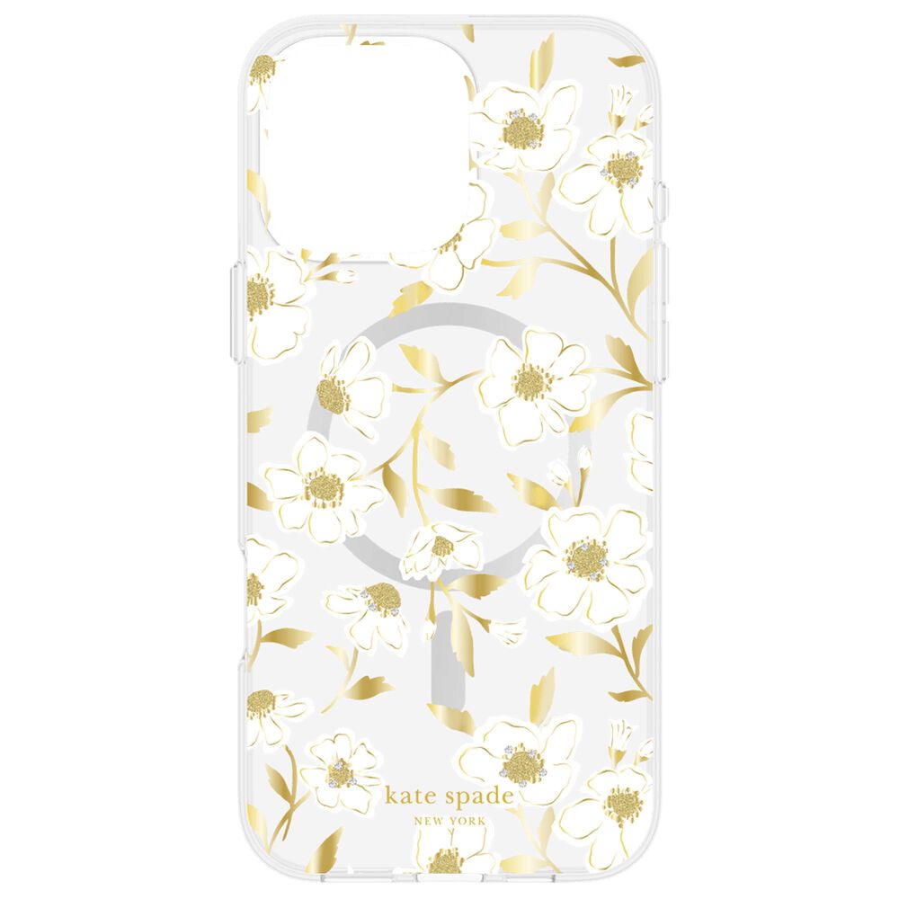 Kate Spade Protective Magsafe Case for Apple iPhone 16 Pro Max in Sunshine Floral, , large