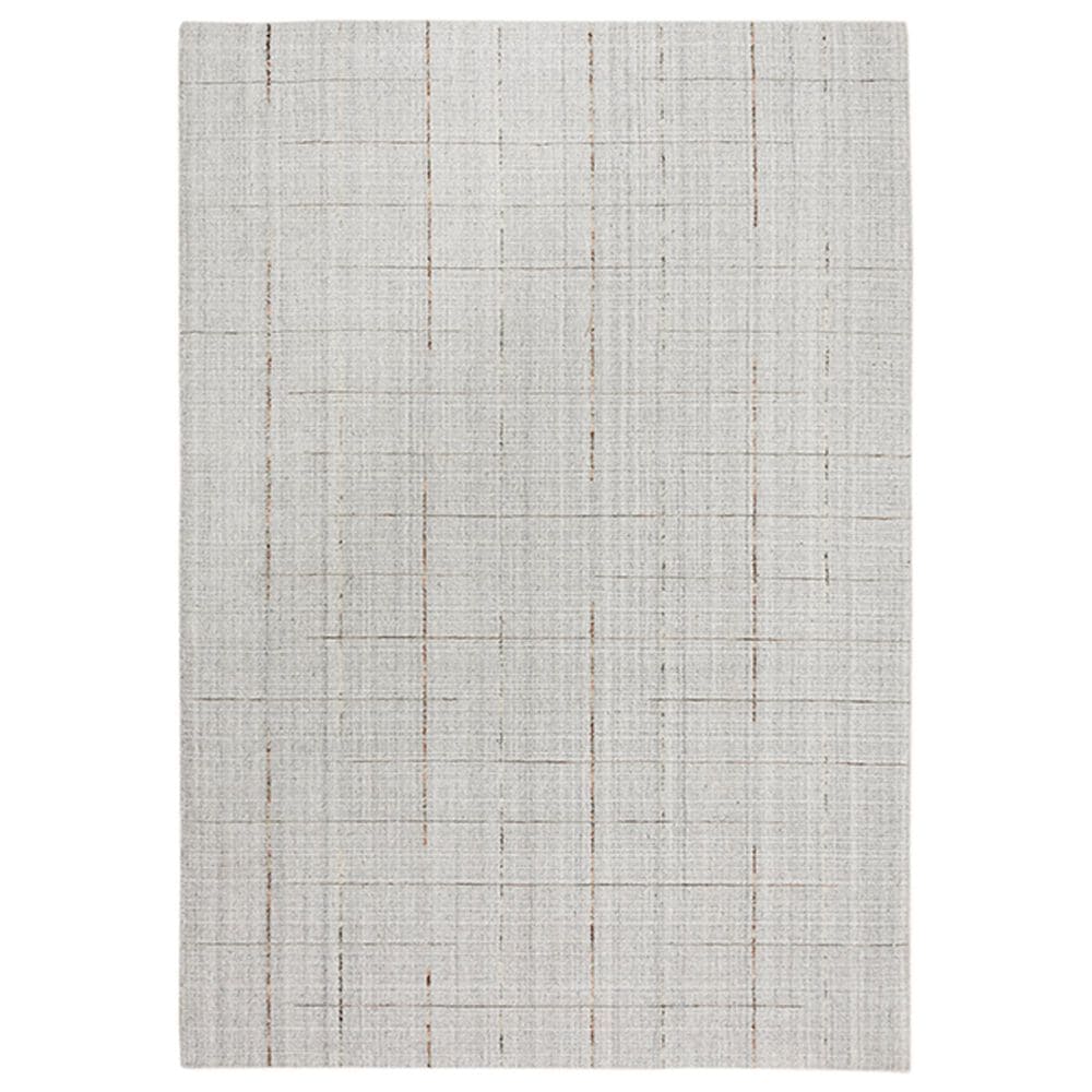 RIZZY Kiki 7"6" x 9"6" Silver Area Rug, , large